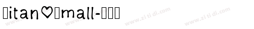 Kitan Small字体转换